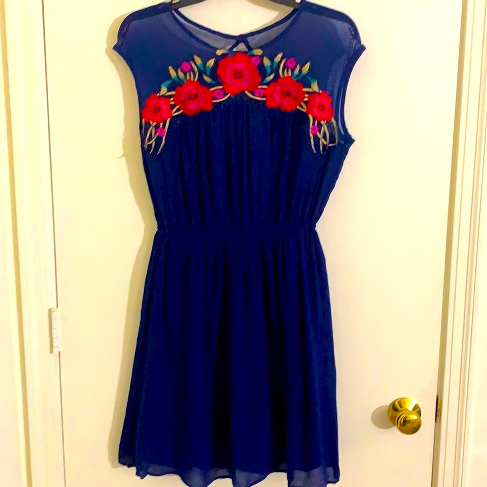 Blue Chelsea & Violet dress, XS, perfect for Spring!!